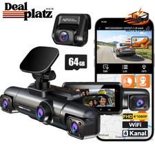 360° Dashcam FHD 1080p 4