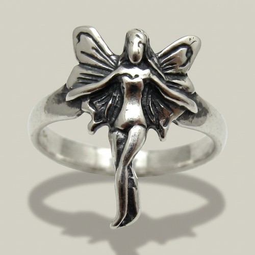 Sterling silber kinderring fee - sterling,