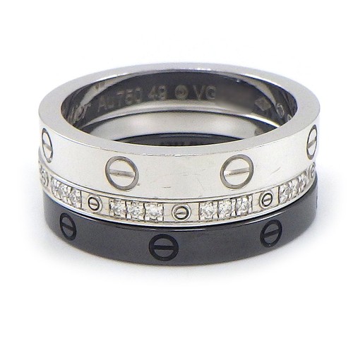 Cartier ring love three - cartier,