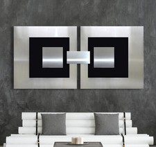 ORIGINAL Abstrakt Metall BILD