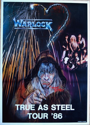 Poster warlock true steel - warlock,