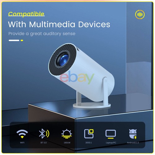 Mini projector hy300 720p - projector,