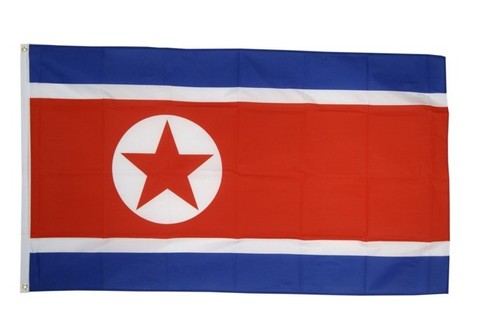 Fahne nordkorea flagge - nordkorea,