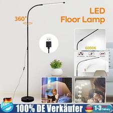 LED Stehlampe Schwanenhals