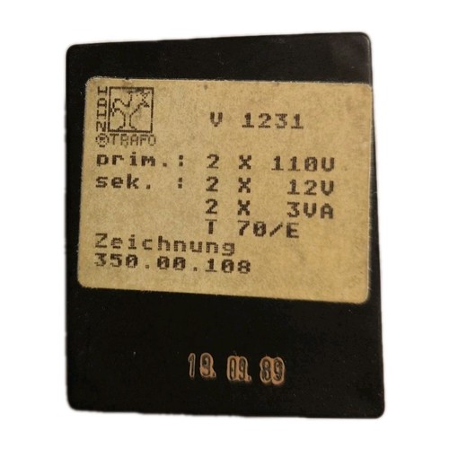Printtrafo 2 x 3 - 3, va