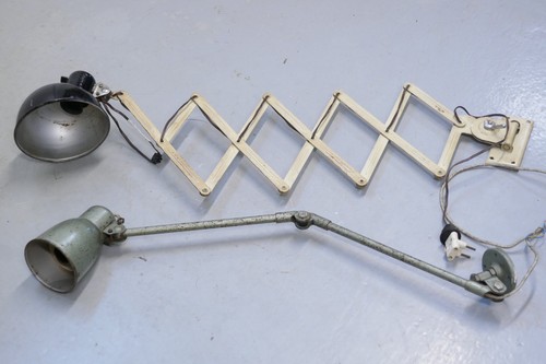 Alte scherenlampe gelenklampe - alte,