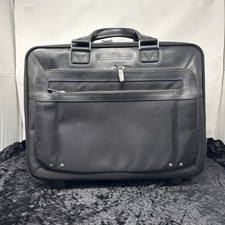 S46 Piquadro Blue Square Aktentasche schwarz Business Laptoptasche Trolley