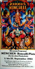 Plakat Circus Roncalli Jörg