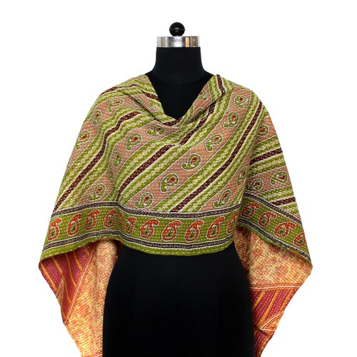 Baumwolle kantha schal vintage - baumwolle,