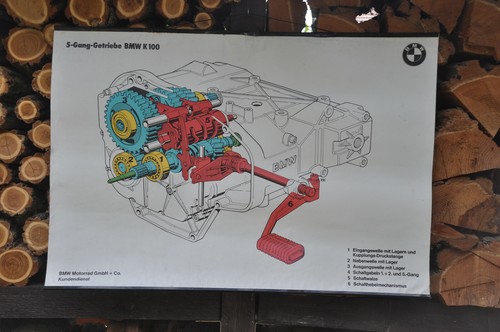 Bmw 100 schema getriebe - bmw, k