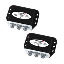 2x DiSEqC Schalter 2/1 SAT Umschalter Switch Satellitenweiche Verteiler Splitter