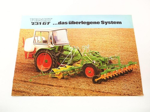 Original prospekt fendt 231 - prospekt,