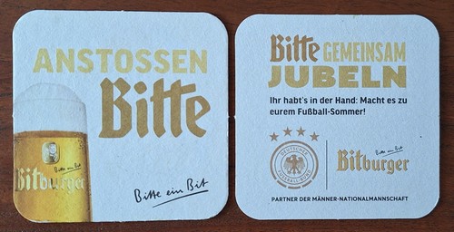 Bierdeckel bitburger - bierdeckel,