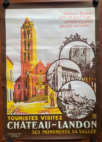 Plakat tourist besuchen - tourist, sie