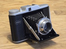 Adox 'Golf' 6X6- Analog Kamera Adoxar 6 3/75 Pronto-Verschluss mit Tasche