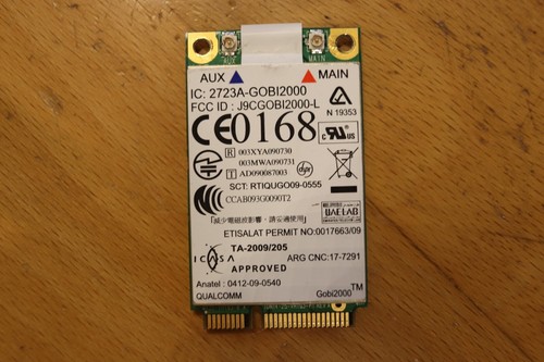 Wwan umts gobi 2000 - wwan,