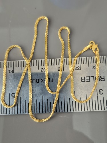 Karat goldkette 15 - 22, zoll