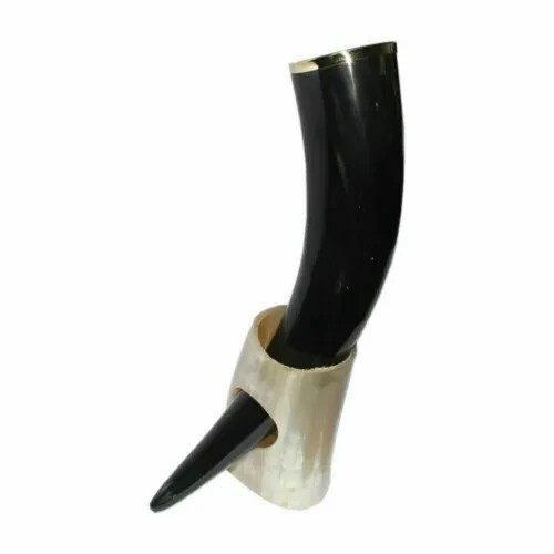 Natur wikinger trinkhorn mit - natur,