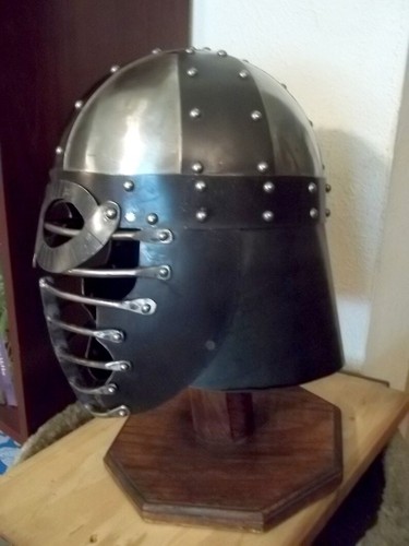 Larp wikinger brillenhelm - larp,