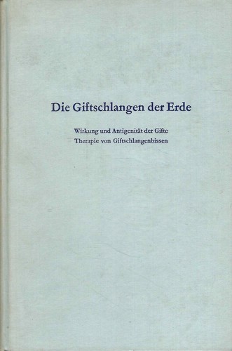 Die giftschlangen der - giftschlangen, erde