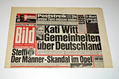 Bildzeitung 1990 - bildzeitung, 10.05.1990