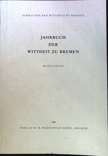 Jahrbuch der wittheit - jahrbuch,