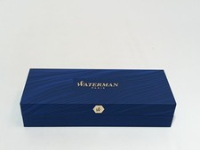 Waterman Expert Kugelschreiber, Edelstahl mit Zierteile aus 23 K Gold, Mittlere