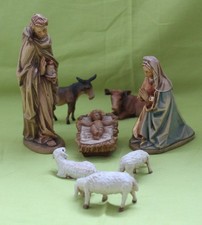 Heilige Familie aus Holz 16 cm