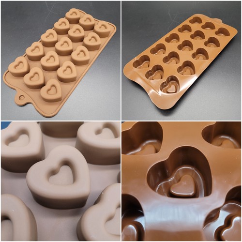 Pralinenform aus silikon herz - aus,