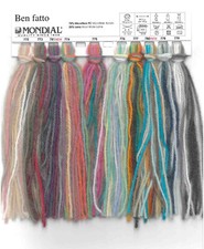 Mondial Ben Fatto 100g Farbverlaufsgarn Wolle Stricken Häckeln Pullover