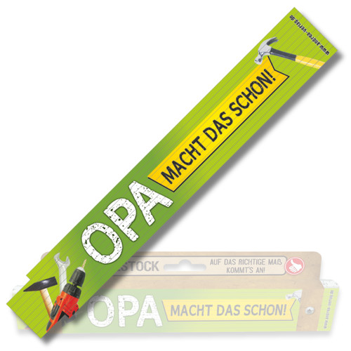 Zollstock opa macht das schon - zollstock,