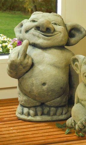 Steinguss deko gartenfigur - deko,