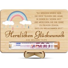 Geldgeschenk Taufe Mädchen