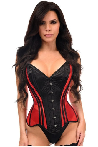 Red mesh black pointy - red, &