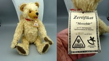 ZKA Orig. EDUCA TEDDY Bär MESSEBÄR 36cm TOP Limitiert 37/200 Stimme Brumm