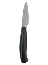 KÜCHENPROFI Profi Line Küchenmesser Schälmesser Edelstahl Schwarz 9 cm Klinge