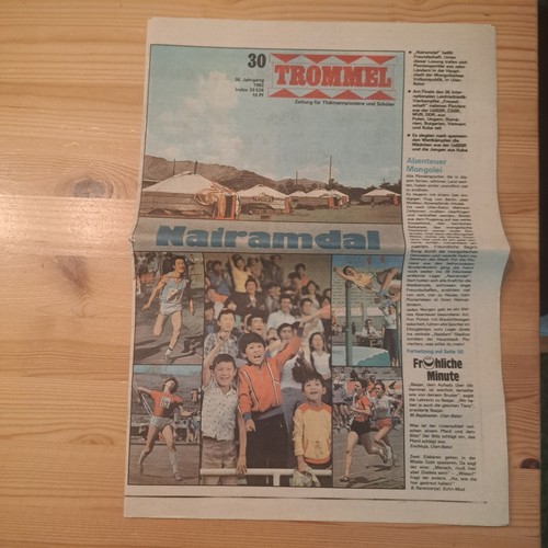 Ddr zeitung thälmannpioniere - zeitung,