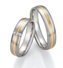 585Gold - Titan Eheringe +