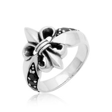 Siegelring lilie fleur - siegelring,
