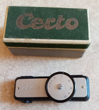 alter Fotoapparat Kamera Entfernungsmesser Certo Certis neu OVP 50er Jahre Mod.A