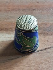 Frosch Hintergrund blau -