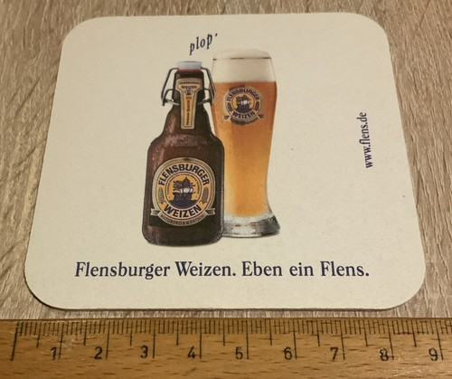 Alter bierdeckel flensburger - alter, bierdeckel,