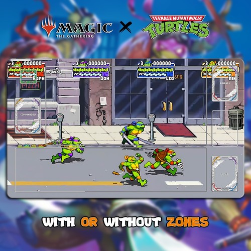 Mtg tmnt playmat - playmat, |