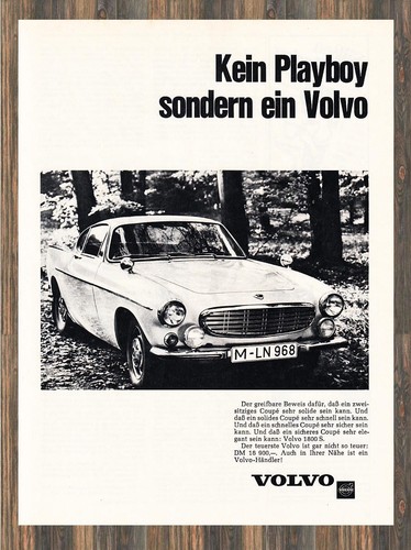 Volvo 1800 reklame - volvo,