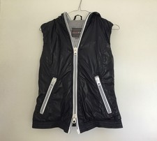 Duvetica Daunenweste m. Kapuze navy dunkelblau, Gr. 40 italien., Gr. 36 dt., top