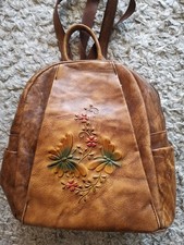 Brauner Kunstleder Damen