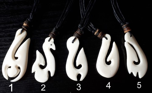 Maori carving 5cm bone - carving, 4,5cm