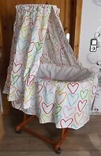  Alvi-Stubenwagen-Jola-natur-Komplett + 1x Ersatzbezüge wie neu