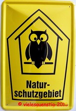 Blechschild 20x30 cm -