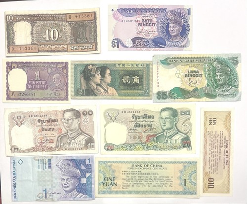 Los banknoten indien - los,